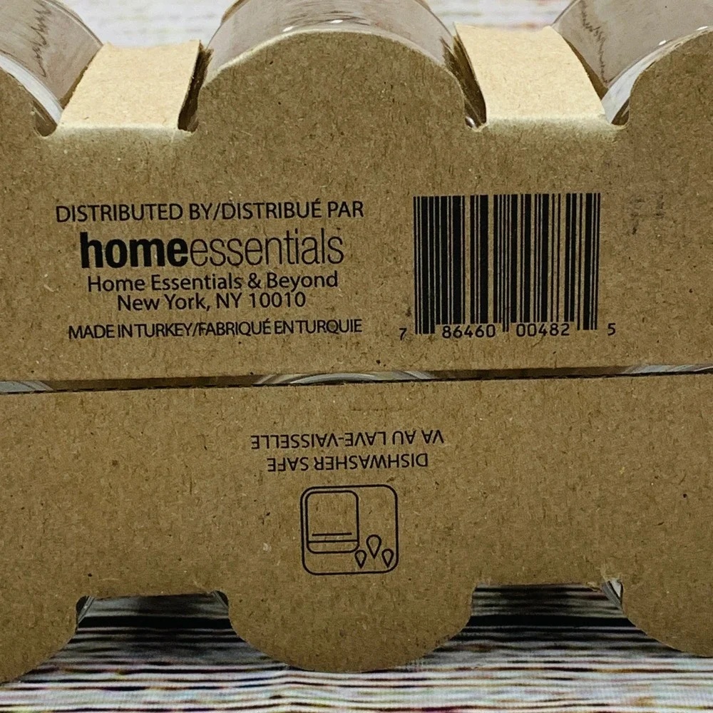 Basic Home Essentials Shot Glasses‎ Set of 6 Clear Glass 2.25 oz 🆕 New